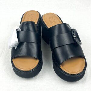 NIB Nordstrom Rack Naturalizer Clara Black Dress Sandals Women's Size 11 Medium